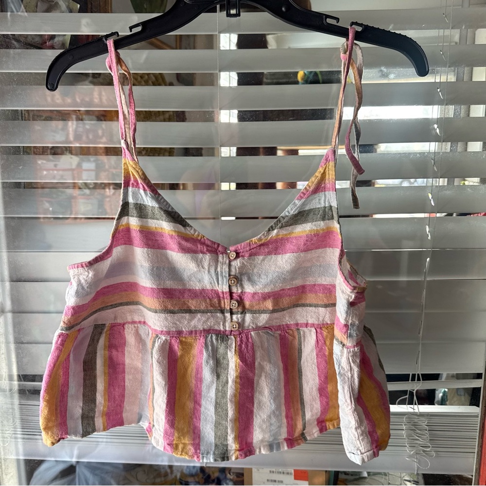 Roxy Striped Multicolor Women's Top